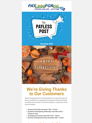 Payless Post November 2023