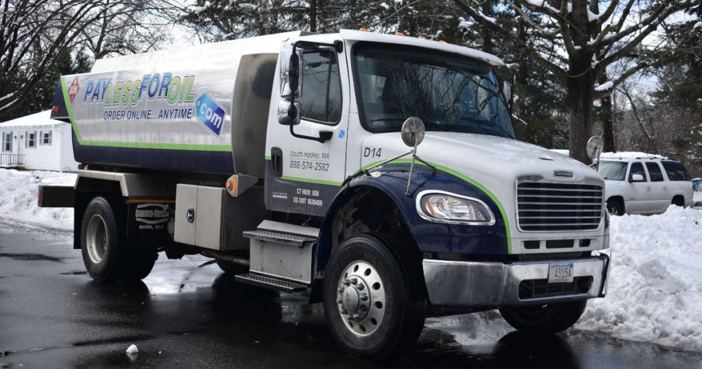 PaylessForOil.com delivery truck