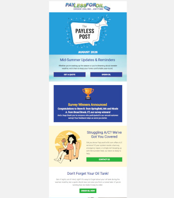 August 2026 Payless Post